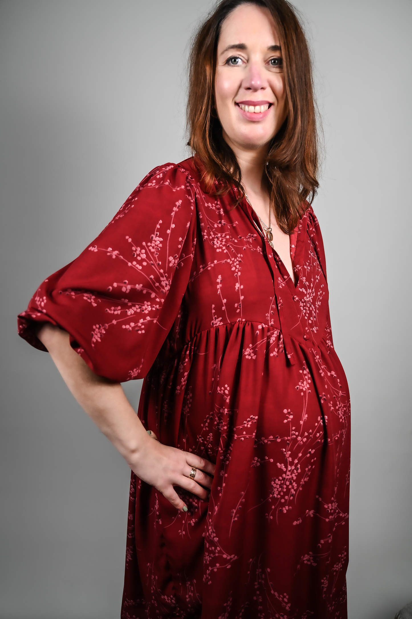 Alda Dress Maternity PDF sewing pattern