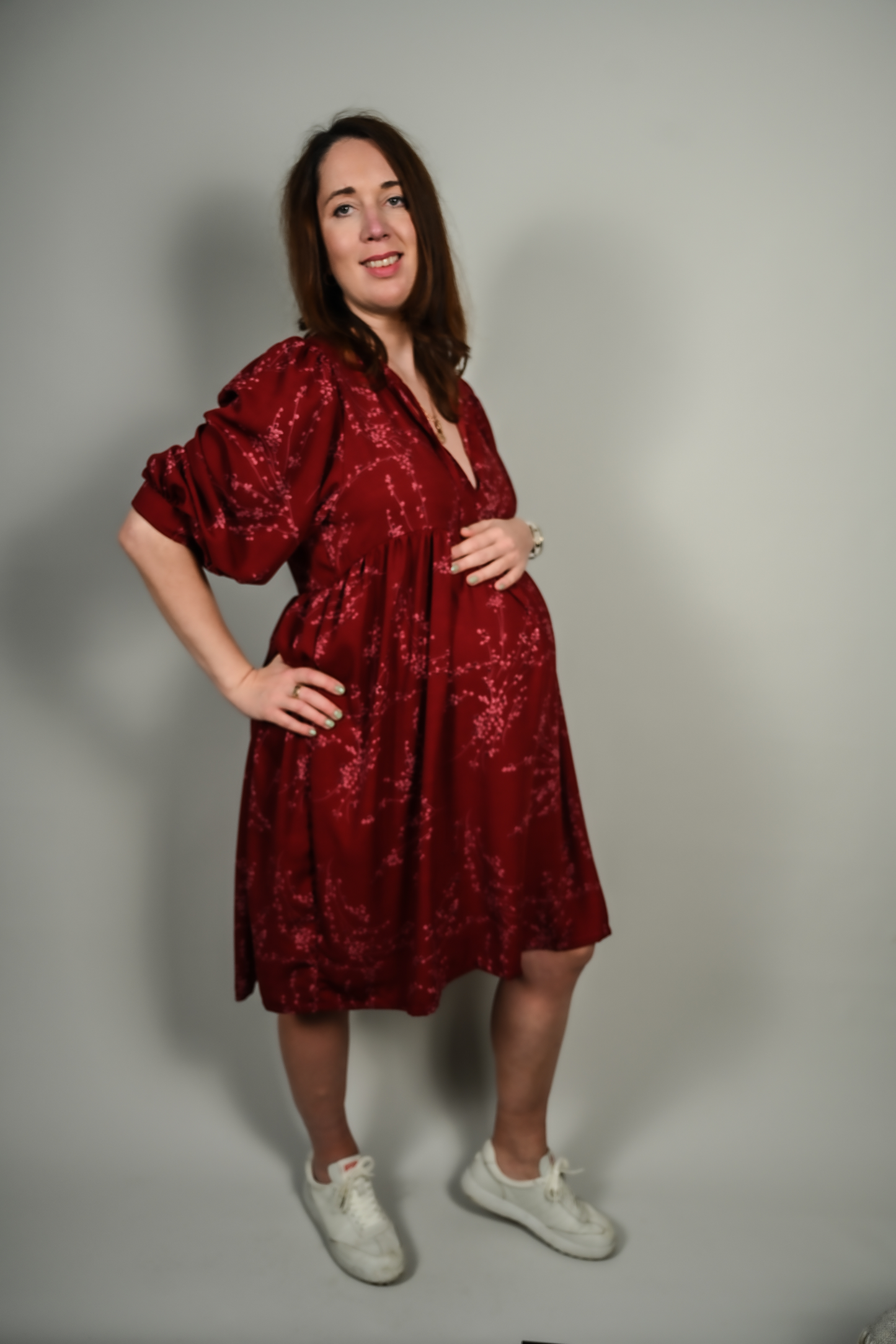 Alda Dress Maternity PDF sewing pattern