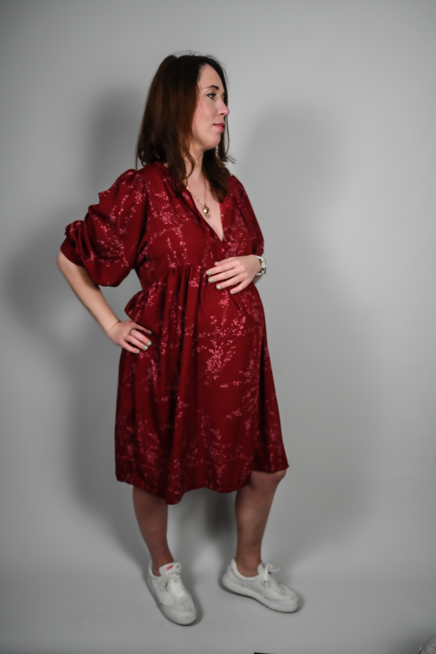 Alda Dress Maternity PDF sewing pattern