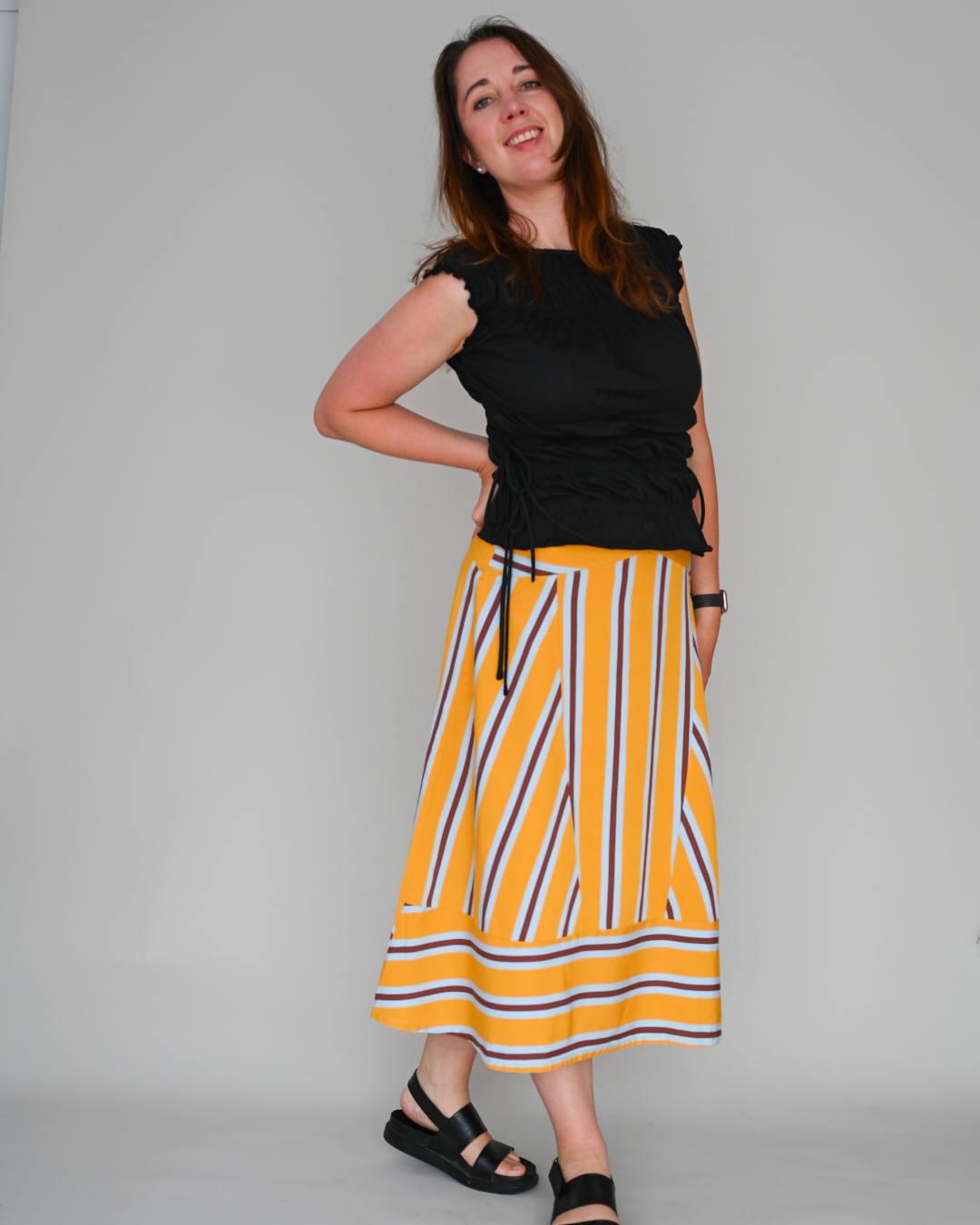BLOCK skirt PDF sewing pattern